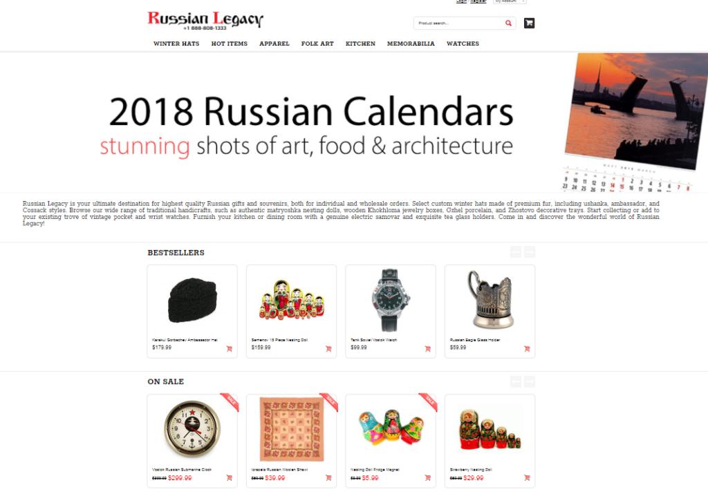 Russian Legacy Store