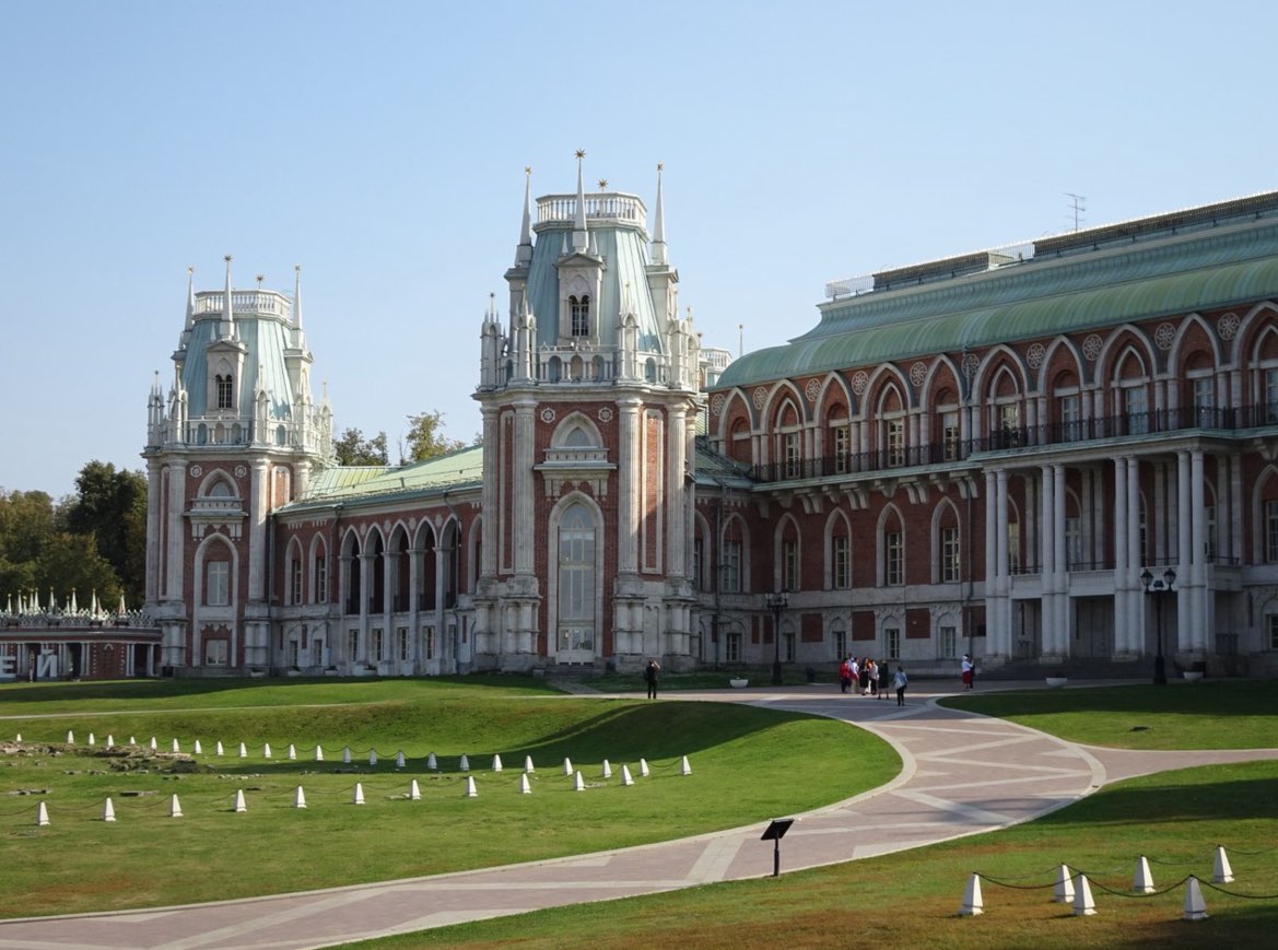 Grand Palace Tsaritsyno in Moscow