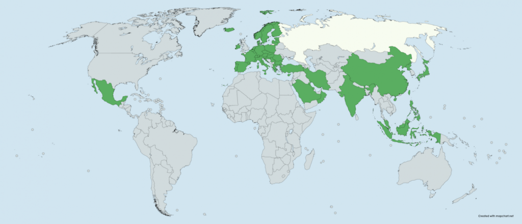 Countries-evisa-unified-Russia