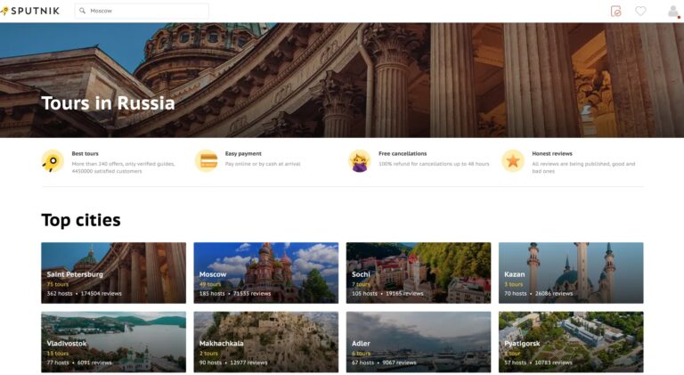 Tours en San Petersburgo