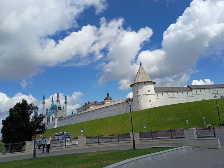 The Kazan Kremlin, a UNESCO World Heritage Site in Kazan, Russia