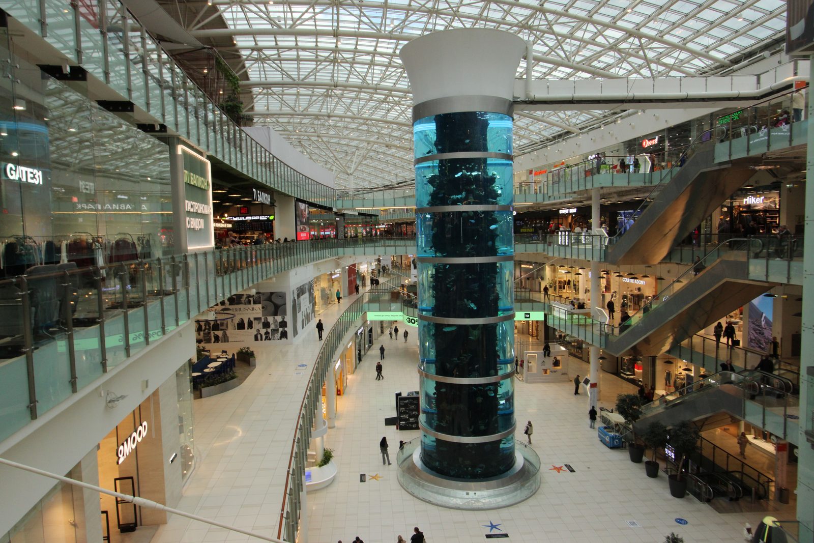 Aviapark shopping mall in Moscow