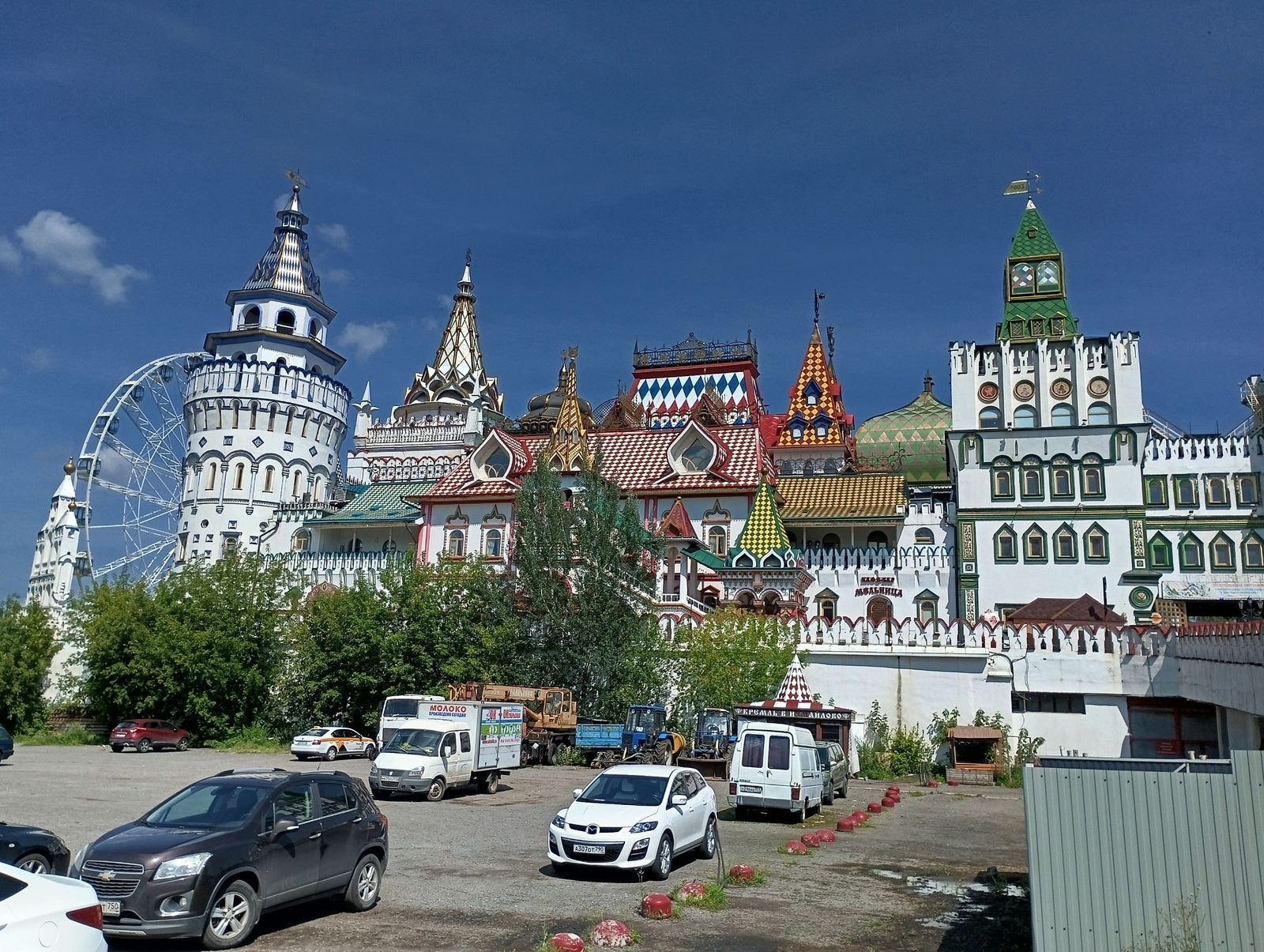 The Izmailovo Kremlin in Moscow, on Alberto’s trip