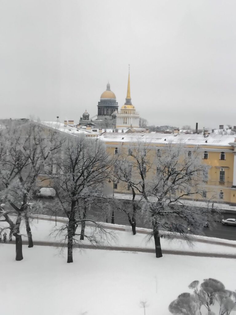 St. Petersburg by day in February 2026